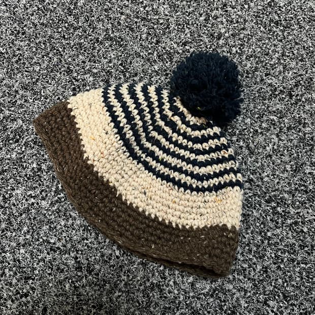 빈티지 방울 비니