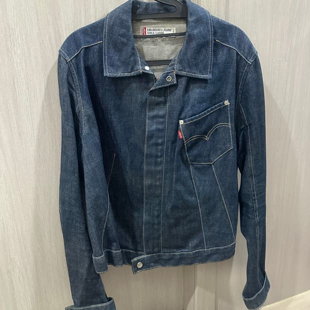 빈티지 리바이스 엔지니어드 자켓