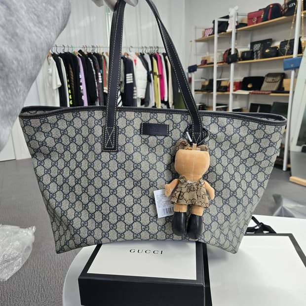 [50%세일] 구찌 시그니처 토트백