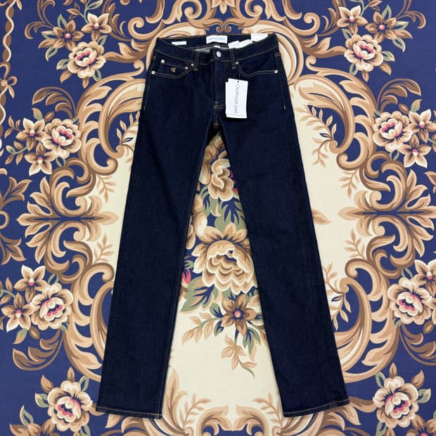 (28)캘빈 클라인 Calvinklein 진청 데님팬츠