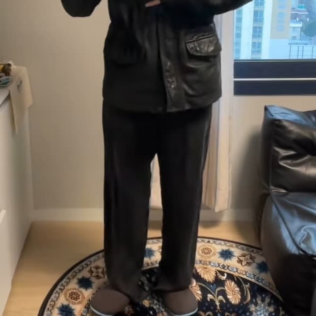 캘빈클라인 m65 레더 카코트 L 사이즈