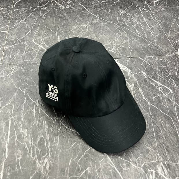 Y-3 아디다스 볼캡 블랙