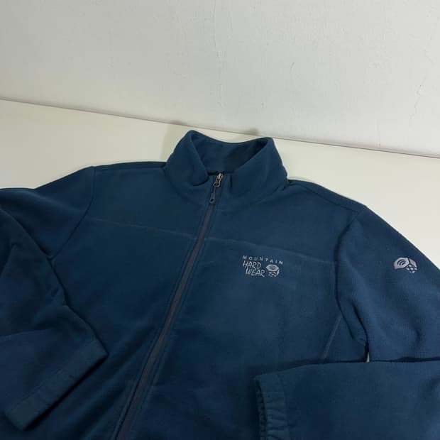 95-100 L 마운틴하드웨어 네이비 기본로고 플리스자켓