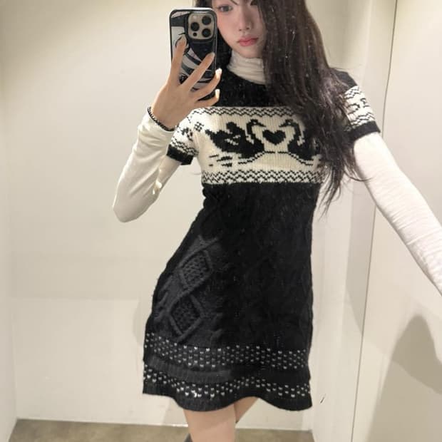 Mireco MIRE NORDIC KNIT OPS 미레코