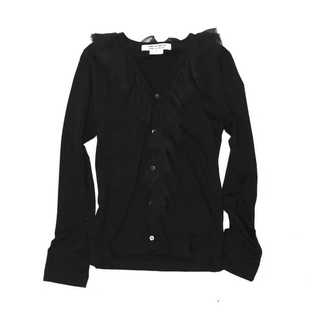 00s 꼼데가르송 프릴 가디건