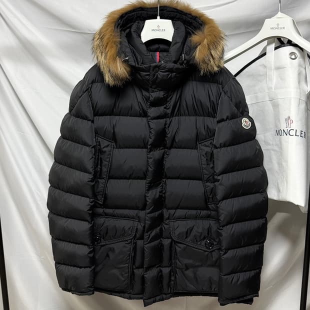 [S+급/5] 몽클레어 클루니 패딩 블랙 풀구성