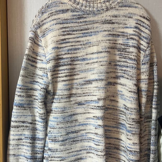 자라 믹스컬러 스웨터 니트 