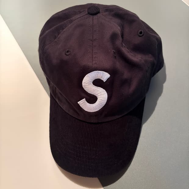 슈프림 S로고 6패널 투톤캡
