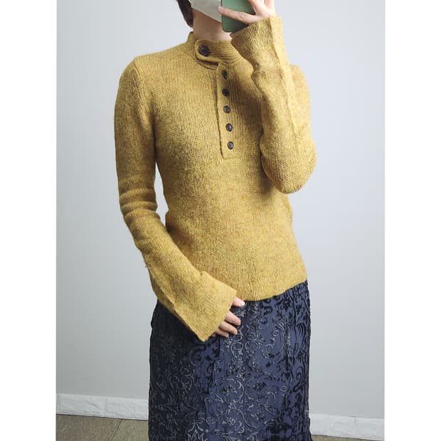 (MACPHEE) 믹스 니트 