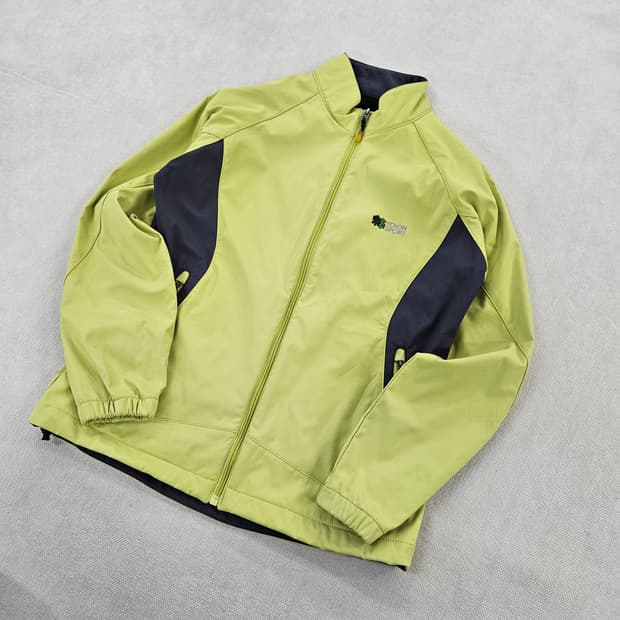 [90(M)] 코오롱스포츠 등산 배색 바람막이 자켓 0114YH1