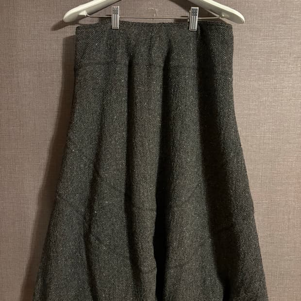 io comme io 헤링본 울 스커트 Japan
