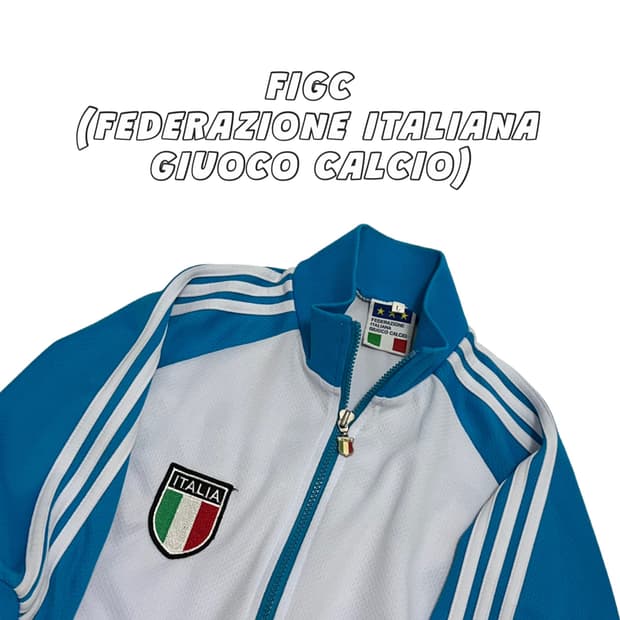 federazione italiana 이탈리아 반팔 져지 집업