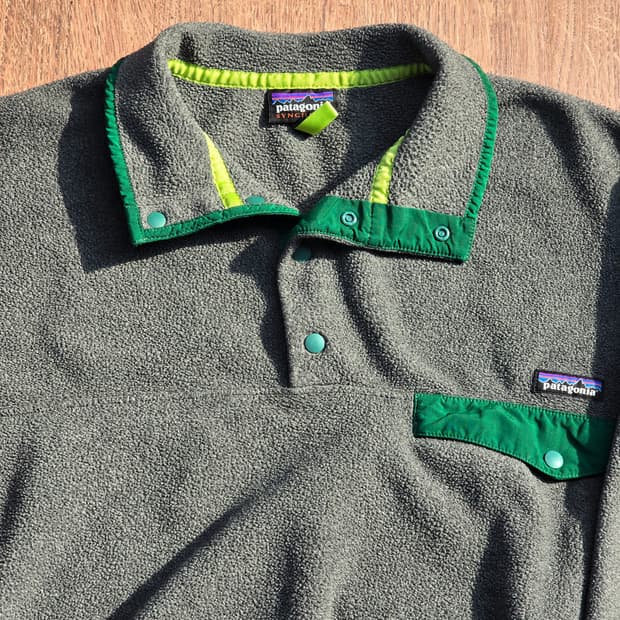 파타고니아 신칠라 스냅티 니켈그린 L 헤비웨이트