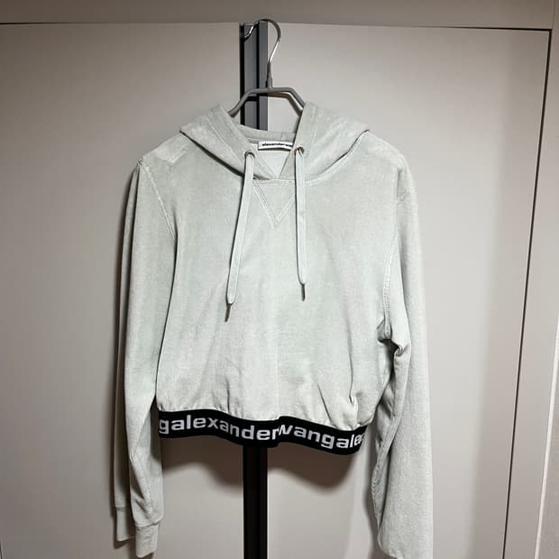 알렉산더왕 크롭 후드