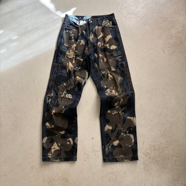 00s FUBU 후부 빈티지 올드스쿨 데님팬츠 30