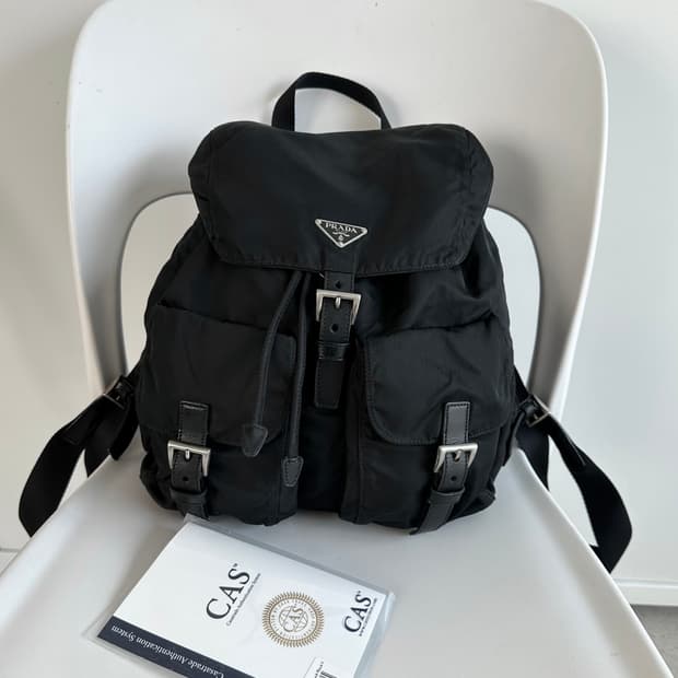 프라다 포코노 나일론 백팩 블랙 정품