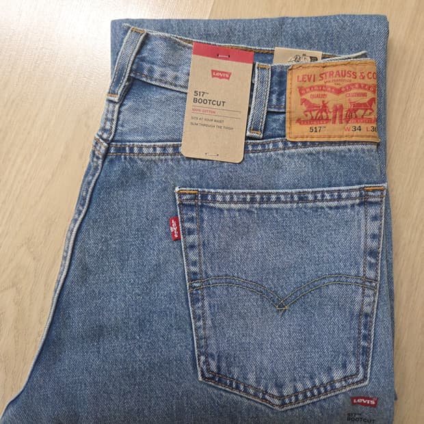 리바이스 517 라이징선 새상품 34X30