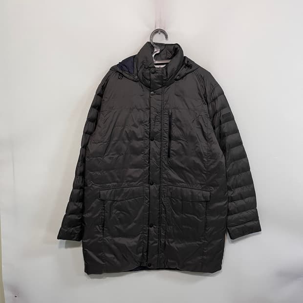 라푸마 남성 누빔 롱패딩 110