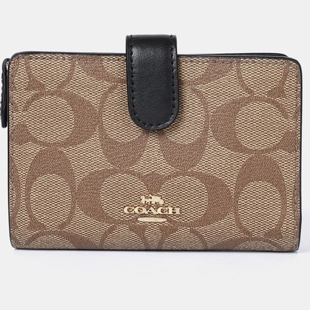 (새상품) 코치 시그니처 지갑 / 코치 지갑 / 코치 반지갑 / 코치