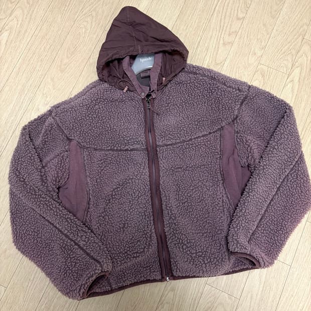 [M, 100-105] EE 누마레 후리스 플리스자켓 퍼플