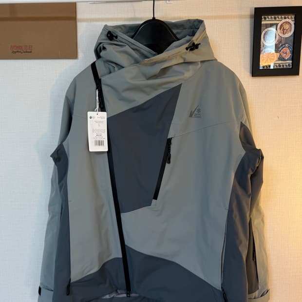 (새상품)스노우피크 재팬 퍼프드 그래핀 자켓 그레이 M