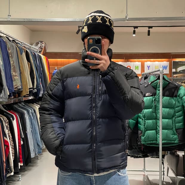 폴로 랄프로렌 구스 다운 패딩(드라이클리닝 완료)