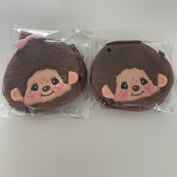 몬치치 몬치치짱 카라비너 미니 파우치 키링 