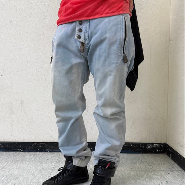 Dsquared2 Faded Utility Cotton Pants