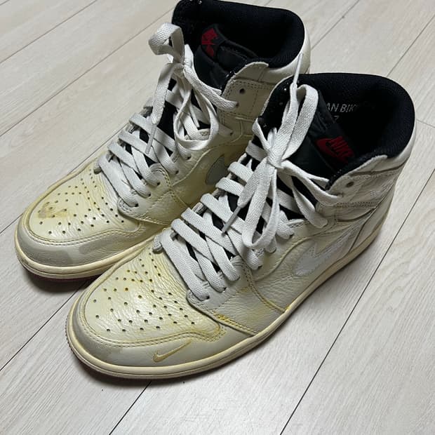 조던1X나이젤실베스터레트로하이세일화이트 265