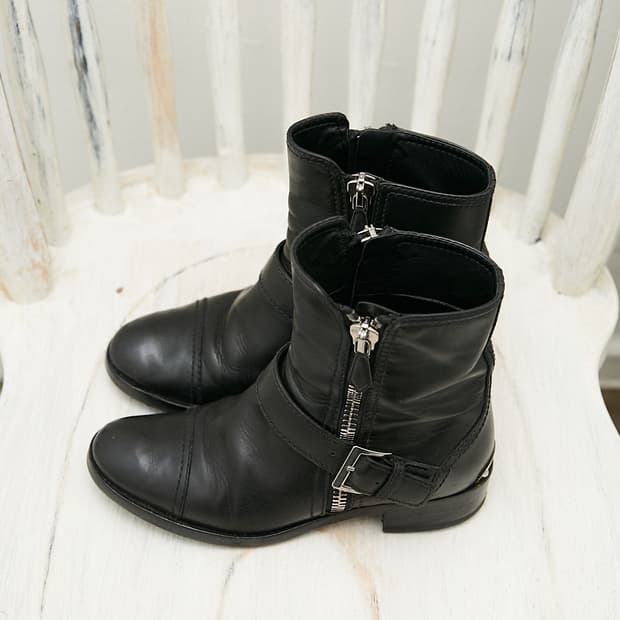 Ankle Moto Boots