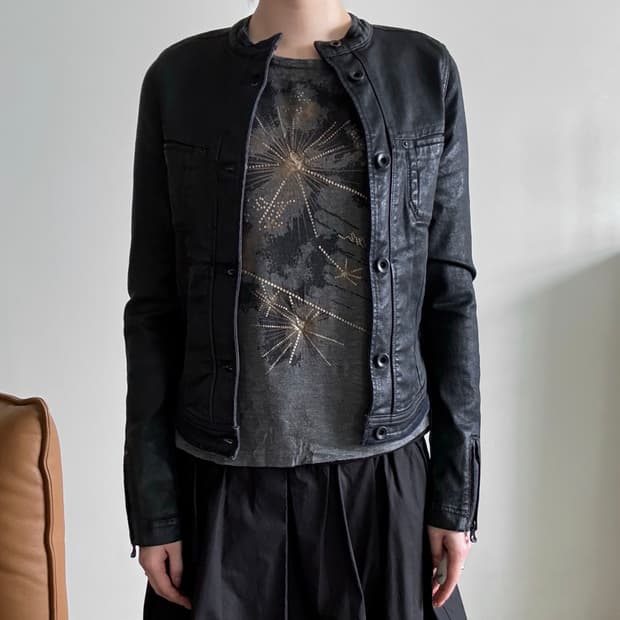 Diesel X Edwin Coated Jean Jacket