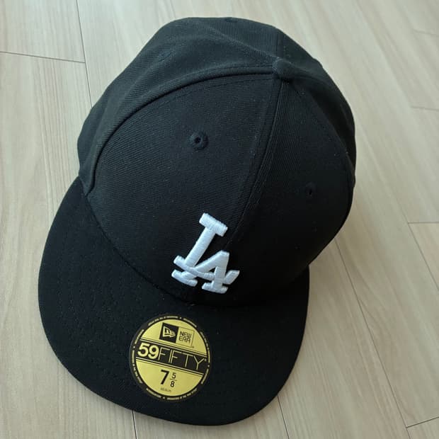 NEW ERA 59FIFTY FITTED CAP LA 758 BLACK