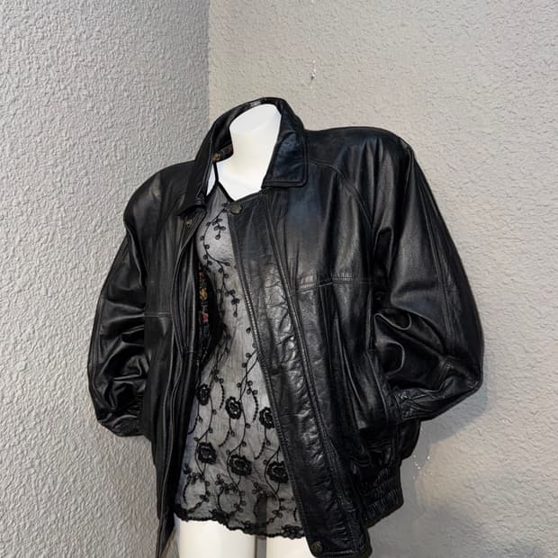 빈티지 가죽자켓