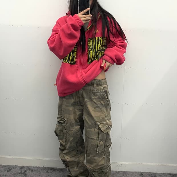 카모 카고 팬츠