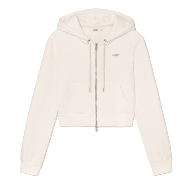 글로니 G crop 후드집업
