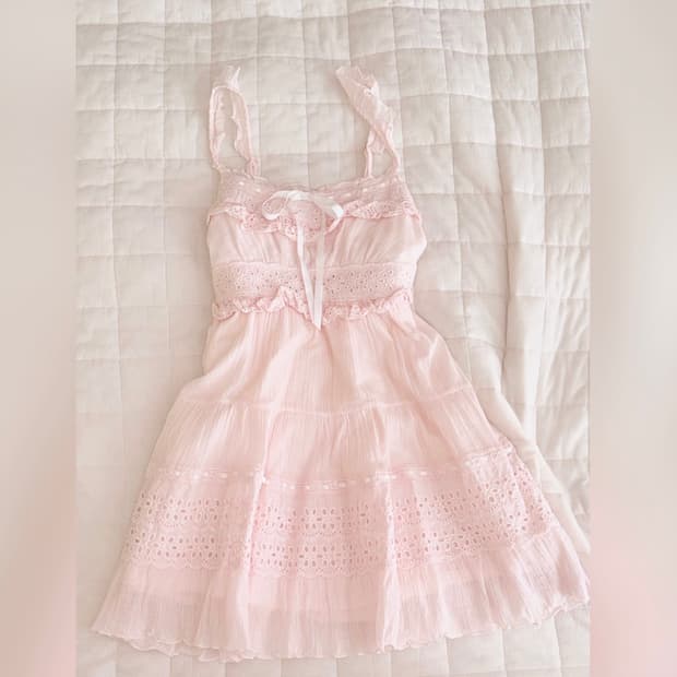 판/교)리즈리사 히메갸루 캐미솔 원피스 ) stc 진리 라떼갸루 엑시즈팜