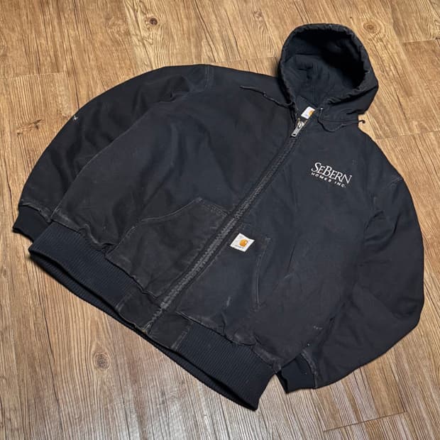 [2XL] 칼하트 J01015 디트로이트 덕 액티브 후드집업