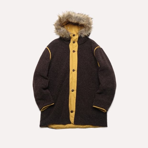 reversible military hood liner