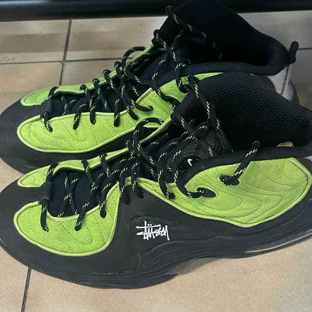 나이키와 스투시의 콜라보, 에어 페니 II 블랙/라임 