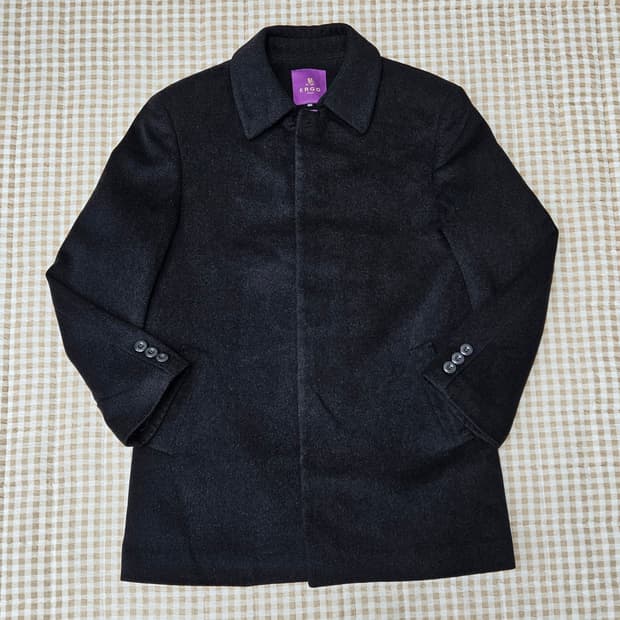 ERGO 울100 하프코트 남자100