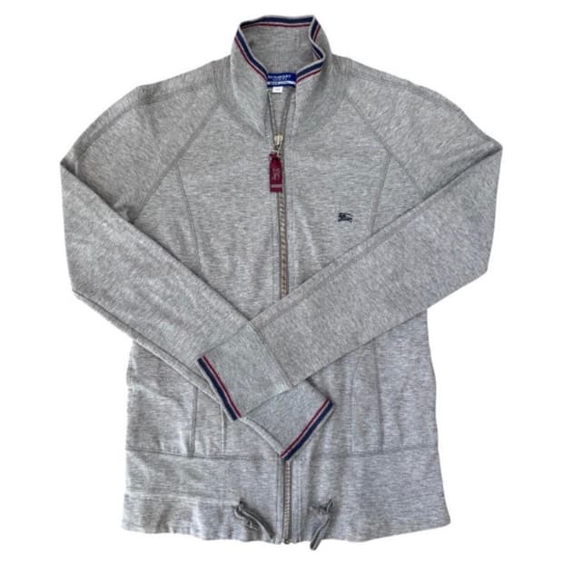 버버리 블루라벨 져지 집업