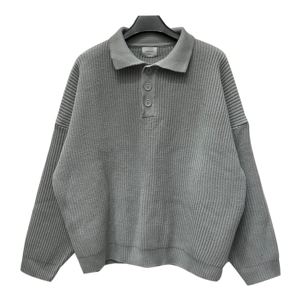 VTG 위켄드 오버핏 벌룬 카라 니트 FREE