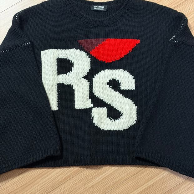 (OS/S) 라프시몬스 크롭 니트