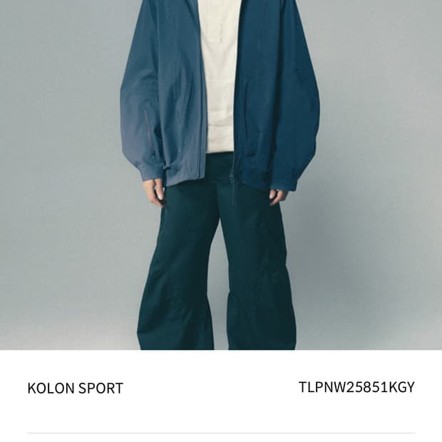 지용킴x코오롱 [KS X JiyongKim] 아웃포켓 3D 팬츠