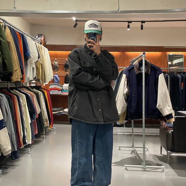 빈티지 쉐르파 셔츠 자켓