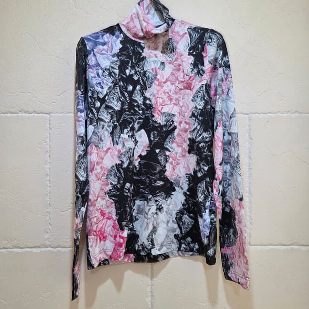 강혁 에어백 컬러프린트 목티 L