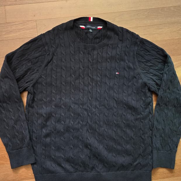 타미힐피거 니트 xl 