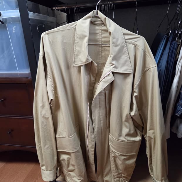 유니클로u 르메르 오버사이즈 유틸리티 자켓 m 남여공용