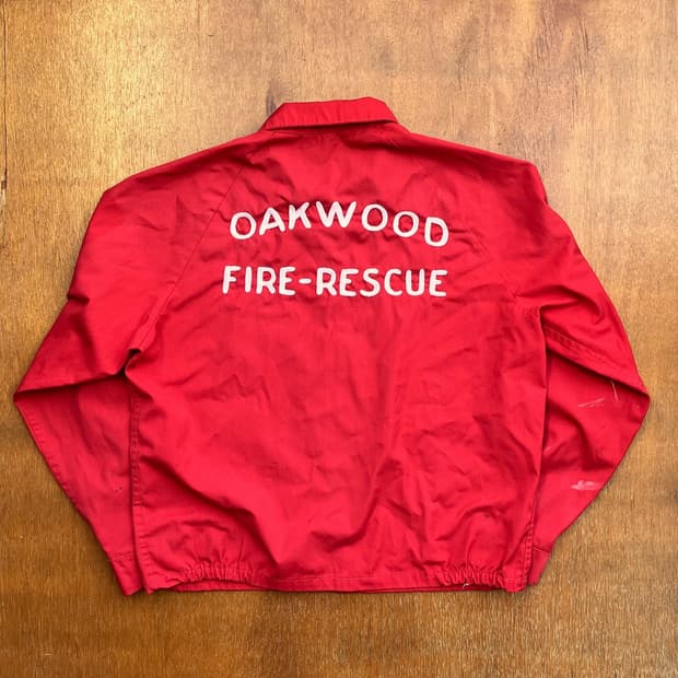 70’s Vintage Fire-Rescue Chain Jacket