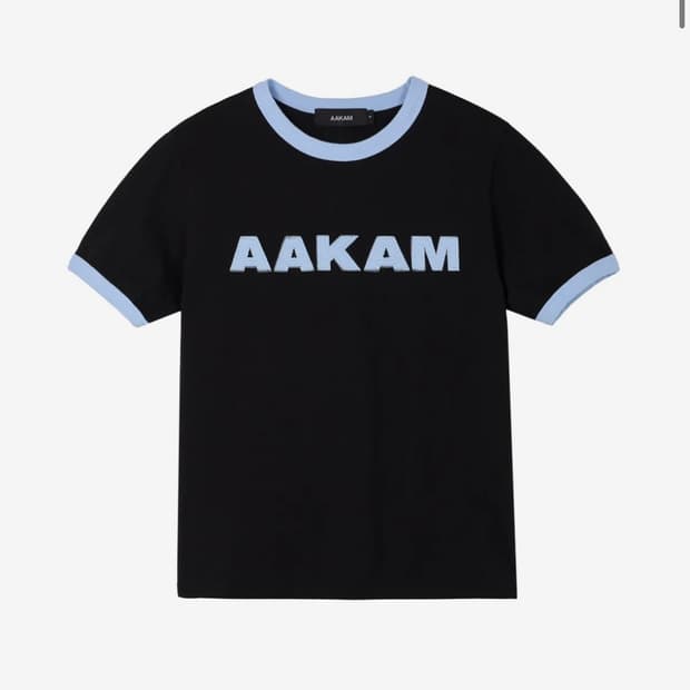 아캄 Logo Patch Ringer Top
